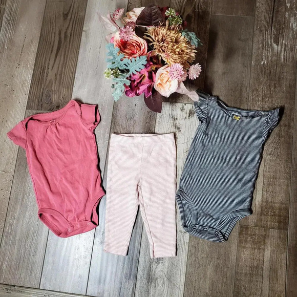 Carter's 6m Baby Girl Clothing Bundle - Picture 1 of 10